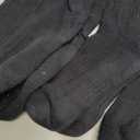 Nike Unisex Adult Everyday Cushioned Training Ankle Socks (6-Pack) (Black/White)