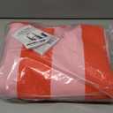 Fit & Fresh Large Beach Bag for Women - Extra Large Travel Tote With Pockets (Pink)