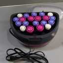 Remington Ionic Conditioning Hair Setter, 20 Velvet Hair Rollers, 6 Large (1), 10 Medium (1"), 4 Small (), Blowout Style Hair Curlers (pink)