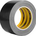 LLPT Duct Tape Premium Grade 2.36 Inches x 108 Feet x 11 Mil Easy Tear Residue Free Strong Adhesive Color Black (DT242)