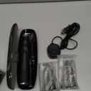 Aquasonic Black Series Ultra Whitening Toothbrush  ADA Accepted Electric Toothbrush- 8 Brush Heads & Travel Case  40,000 VPM Electric Motor & Wireless Charging - 4 Modes w Smart Timer