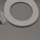 Round Toilet Seat 16.5" - Soft Close, Durable PP Toilet Seat, Easy Installation & Removal, Fits Most Toilet Bowls