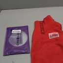 cyeollo Fleece Dog Sweater, Pullover Dog Fleece Jacket Turtleneck Sweatshirt Stretchy Doggie Vest Lightweight Warm Winter Christmas Clothes for Small Dogs Boy Girl, Red L