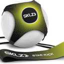 SKLZ Star-Kick Solo Soccer Trainer | Hands-Free Kicking and Passing Practice | Adjustable Cord and Waistband | Multiple Ball Sizes | Youth Players |Perfect for Enhancing Ball Control Skills (Size: 3,4,5, Volt)