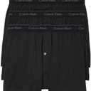 Calvin Klein Men's Cotton Classics 3-Pack Knit Boxer. Size L
