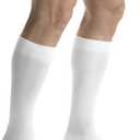 Jobst Activewear Athletic Socks - Large Full Calf - White - 110525