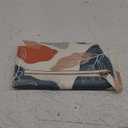 Nipichsha Womens Wallet, RFID Slim Wallets for Women, Thin Ladies Credit Card Holder Purse, Cute Leather Bifold Clutch Billfold with 11 Card Slots & ID Window, Abstract Boho Leaf