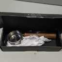 Normcore 54mm Bottomless Portafilter, Naked Portafilter Fits Breville Sage Barista Express Machines, 18g Filter Basket Included, Genuine American Walnut Handle