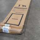 PetSafe Sliding Glass Pet Door - No-Cut DIY Install Doggy Door for Renters - Aluminum Frame - Adjustable Height 75 7/8" to 81" - Ideal for Medium Dogs Up to 40 lb - White