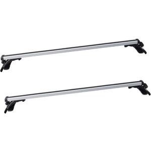 labwork Luggage Cargo Rack with 3 Kinds Clamp Universal 48 inch Car Top Roof Cross Bar