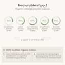 Bioweaves 100% Organic Washed Cotton Percale Weave Pillow Cases Standard Size GOTS Certified Queen Pillow Covers, Envelope Closure  Set of 2, Castle Rock