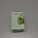 LePe Crushed Fire Glass,Broken GlassDecorative for Resin Art, Fire Pits, Potted Plants, Garden and Indoor Use, 3-6mm Fire Pit Glass, 1 Pound in Jar(Jade Blue)