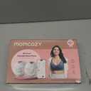 Momcozy M5 Smart APP Controlled Wearable Breast Pump, Hands-Free Wireless Electric Pump, 3 Modes 9 Suction Levels, BPA-Free, Portable Lightweight, 24mm Flange, 2-Pack Cozy Red
