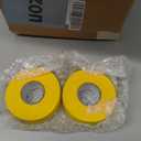 Frienda 10 Pack 600 Total Yards Automotive Refinish Masking Tape 36mm x 55m, Yellow Cars Vehicles Auto Body Paint Tape, Automotive Painters Tapes Bulk Set,1.4 in x 180 Ft