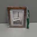 4x5 Picture Frame for Wall Hanging or Tabletop, Wood 4 x 5 Frame Photo Frame for Wall Horizontally or Vertically, Deep Brown, 1 Pack