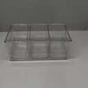 Hudgan Large Taco Bar Serving Set for Party with 3 Separate Containers, Mimosa Bar Accessories with Lids, Chilled Condiment Caddy Organizer for Salad, Fruit, Party Garnish