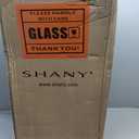 SHANY REBEL Series Pro Makeup Artists Rolling Train Case - Trolley Case - Metallic Bond (SILVER)