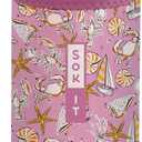 Sok It BotlSok Water Bottle Sleeve Insulated Neoprene Cover (Tidal Treasures, Fits 32oz Nalgene)