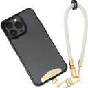 Multi-Use Cell Phone Wrist Strap for iPhone 16 Pro Max, Anti-Slip Wristlet with Secure Metal Clip&Tether for Samsung, Motorola, Pixel, Keys, AirPod and Other Mobile Devices | Thick Rope - 11.8 Inches