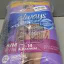 Always Discreet Adult Diapers for Women, Incontinence Underwear, Postpartum Essentials, Disposable Briefs, Max Absorbency, Bladder Leak Protection, Small/Medium, 32ct