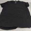 STRONGSIZE V-Neck T-Shirts for Men  Big and Tall Mens Stretch T Shirt (X-Large, 2 Pack Black / Black)