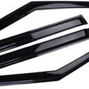 KALANBAY Outside Mount Window Rain Guards for 2022-2023 Mitsubishi Outlander, Window Visor Deflector
