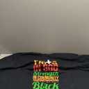 Faith in God Strength in Community Cool Black History Gift TShirt (Black,6XLT)