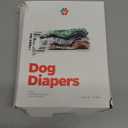 Pet Parents Washable Dog Diapers (3pack) + Extendrs of Durable Doggie Diapers, Premium Dog Diapers Female (Large, Daisy) (Large (19-27"))