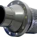 American Valve P430S 4 4 in. PVC Swing Foot Check Valve - Socket Schedule 80