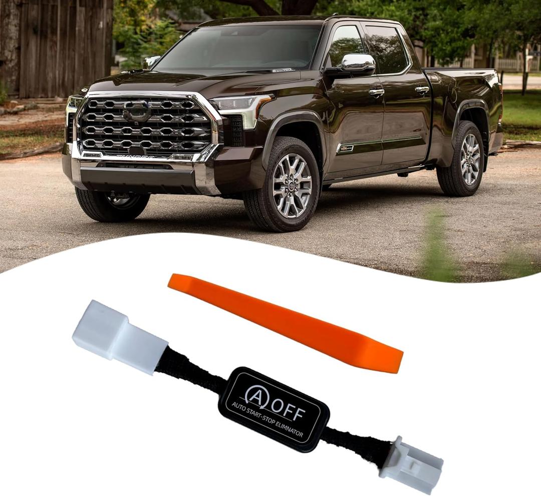Auto Start Stop Eliminator for Toyota Tundra 2022 2023 2024 2025 & GR Corolla IMT 2023 2024, Auto Idle Stop Disabler with Plug and Play Harness, Error-Free Bypass