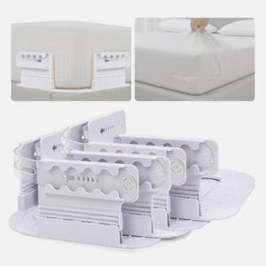 breakdark Bed Sheet Holders for Corners, Adjustable Lock Sheet Holders