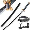 Cold Blade Anime Sword - 41 inches Anime Katana Replica with Belt and Stand - Durable Sword Perfect for Cosplay - Sword with Authentic Design (J- Muichiro)