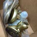 Moen 82022BZG Ronan Tub & Shower System, Bronzed Gold (Cosmetic damage scratches)