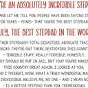 Funny Father's Day Card for Stepdad, Witty Fathers Day Gift from Step Daughter Step Son, Birthday Card for Stepfather, Bday Gift for Bonus Dad 3 Pcs
