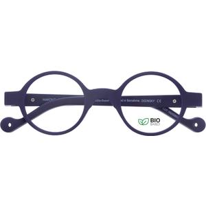 DIDINSKY Readers Presbyopia Reading Glasses Anti Blue Light for Men and Women. Rubber Touch, Flexible Temples and Anti-Reflective Lenses. Indigo +1.0 - HAKONE BIO