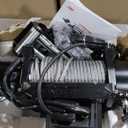 Rough Country 12,000LB PRO Series Electric Winch - Waterproof 12V 6HP Winch with Steel Cable & Wired Remote for Jeeps Truck SUV Off-Road Recovery