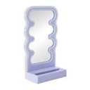 Wavy Led Light & Mirror Phone Holder