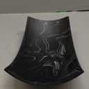 Creative Scents Black Marble Look Decorative Bowl, Coffee Table Decor for Living/Dining Room, Modern Black Catch-All Key Dish Decorations for Entryway, Black Decor - Fruit Bowl for Kitchen Counter