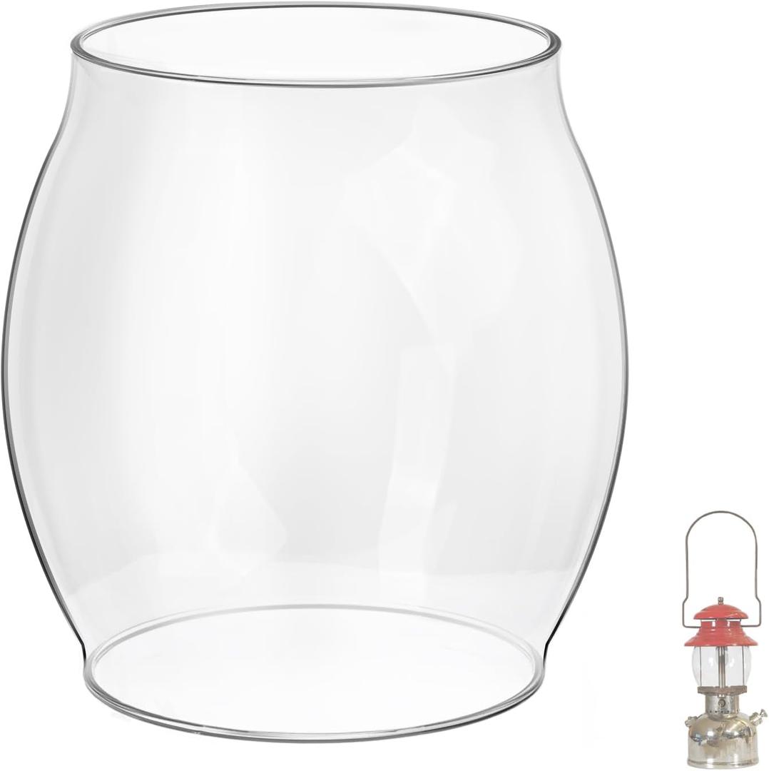 Lantern Glass Replacement for Coleman 200a Globe, Replace R690B051, Glass Globe for Fueled Lanterns for Coleman, Propane Lantern Replacement Globe Part, Glass Globe for Gas Lamps, Camping Lanterns