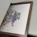 BESCRCL 18x24 Poster Frame, Picture Frames for Wall, Single, Brown