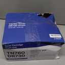 TN760 Toner Cartridge and DR730 Drum Unit Replacement for Brother TN 760 TN-760 TN730 DR-730 Compatible with MFC-L2710DW MFC-L2750DW HL-L2370DW DCP-L2550DW Printer (2 Toners, 1 Drum Unit, 3 Pack)