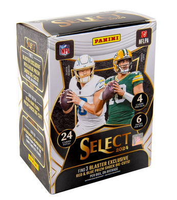2024 Panini Select Football Trading Cards Blaster Box