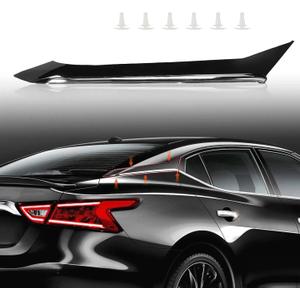 C- Pillar Trim Molding 788739DJ1A 788739DD0A 78873-4RA0A Fits Maxima 2016-2021 Body Molding Panel Black (Right Passenger Side)