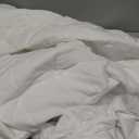 Amazon Basics Hypoallergenic Quilted Mattress Topper Pad, 18 Inches Deep, Twin, White