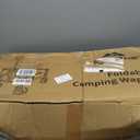 56.7" Extra Long Collapsible Wagon Cart with Open Tailgate