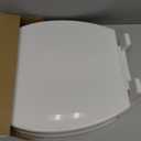 Round Toilet Seat 16.5" - Soft Close, Durable PP Toilet Seat, Easy Installation & Removal, Fits Most Toilet Bowls