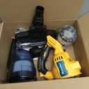 Cordless Vacuum Compatible with DeWalt 20V Battery, 5 in 1 Handheld Electric Vacuum Cleaner with 400W Powerful Motor, 46 CFM Portable Hand Vacuum for Home Pet Hair, Car (Battery Not Included)