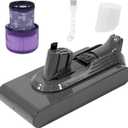 Replacement for 6000mAh Lithium-ion 25.2V V11 Battery for DysV11 V15 Push Button Battery - Mounted for DysV11 V15 SV16 SV15 SV22 970425-01 (does not fit screw models)