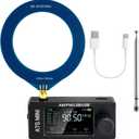 Si4732 ATS Mini Radio Pocket Radio- AM/FM/LSB/USB/CW/RTTY All Band Radio Receiver, Built-in Headphone Amplifier and Hi-Z Circuit, Enhanced EMI Shielding, and Robust ESD Antenna Protection