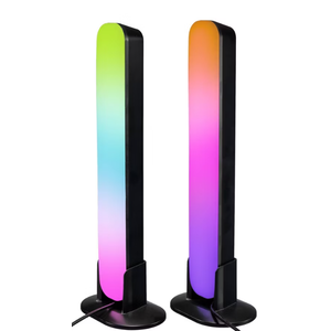 2 Pack of Enbrighte VIBE WiFi USB-Powered LED Color-Changing Gaming Light Bars,